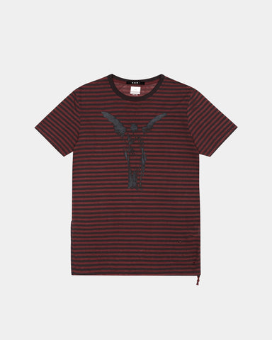 Angel Sioux Ss Tee Red Stripe
